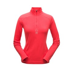 SPYDER SHIMMER ZIP T-NECK