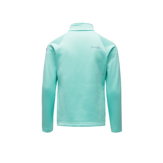 SPYDER GIRLS SAVONA-ZIP T-NECK