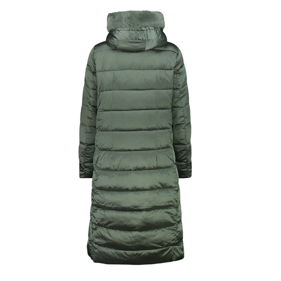 CMP Dámský vycpaný kabát s pevnou kapucí 34K0046F
